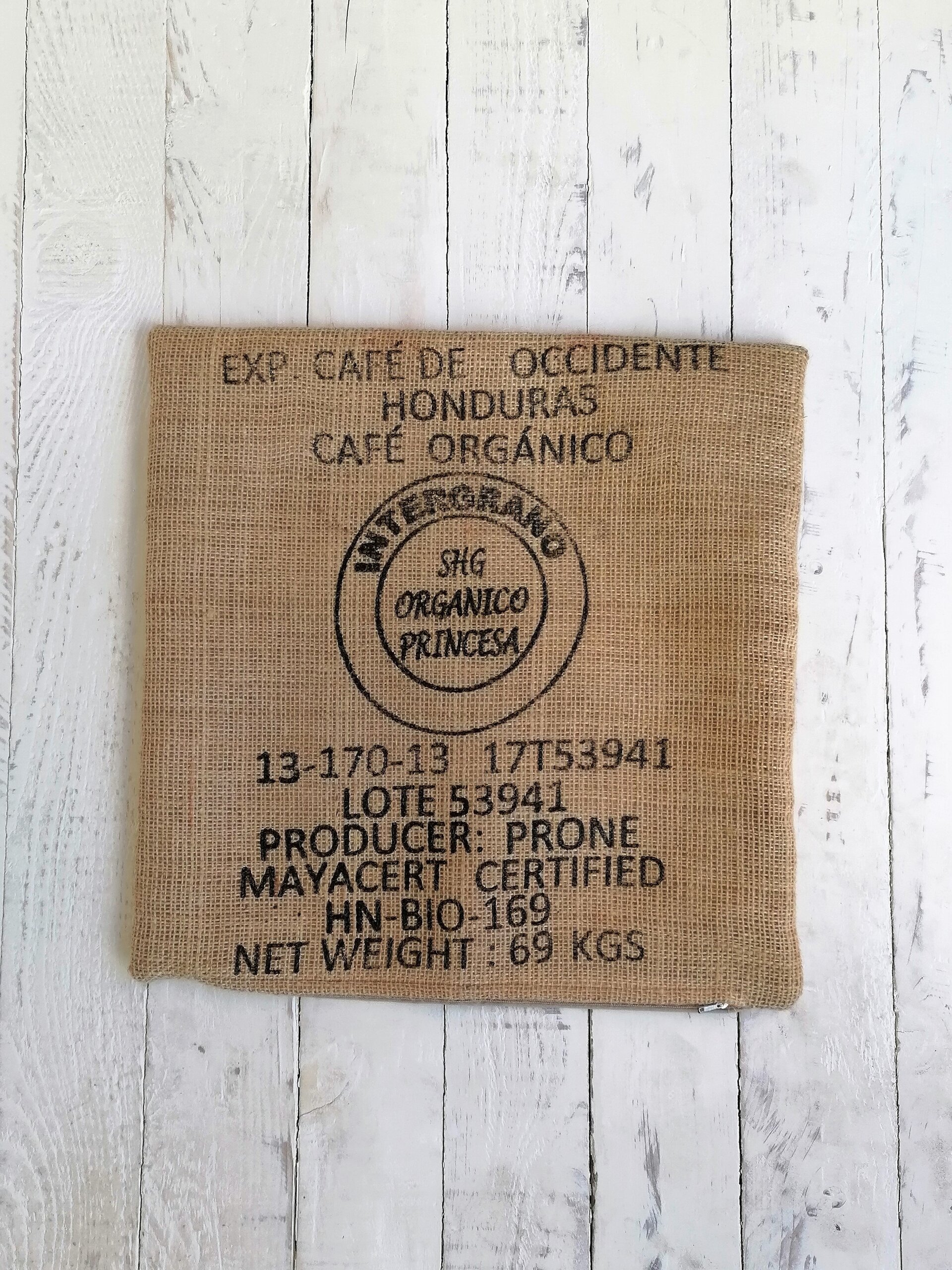 Cojín Saco de Café - 3